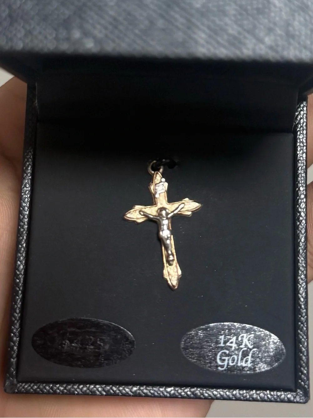 Macy's 14K Gold Crucifix Pendant - Gold